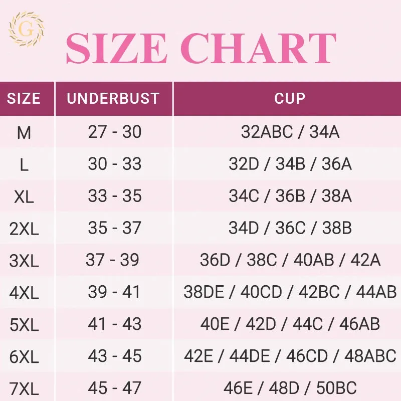 Glamorette - LAST DAY SALE 80% - Cotton Front Closure Bra