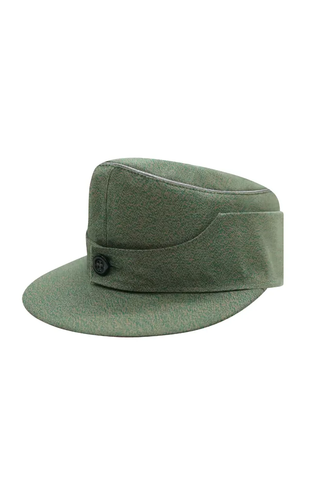   Polizei Summer Mottled Green M1944 Field Cap German-Uniform