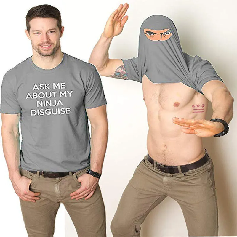 GrootWear  NINJA DISGUISE T-SHIRT (Buy 2 Free Shipping)