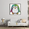 Penguin-14CT Stamped Cross Stitch Kit(14*15cm)