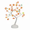 LED Tree Lights with 35 Flowers Decorative Tree Bedside Light USB/Battery Operated Artificial Trees Lamp for Party Spring Tabletop Decoration
