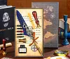 Mechanical quill pen stationery literary retro wax seal set