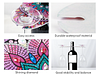 Diamond Painting Wine Glass Rack DIY Wine Glass Holder Storage Rack Diamond Art Acrylic Organizer Stemware Rack Kit