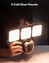 SmallRig 4276 Vibe P108 LED Video Light Circle Light (RGB Full Color)