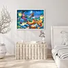 Pooh And Tigger - 11CT Stamped Cross Stitch - 50*40cm - Disney