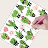 2pcs DIY Diamonds Painting Art Mosaic Sticker Kit