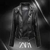 [ZARA] Damska kurtka sk&oacute;rzana (dostępna wiosną, jesienią i latem)