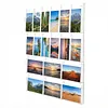 [US Local Warehouse] 18 Slot Acrylic Brochure Pamphlet Holder Wall Mount 6 Magazine 12 Pamphlet Pockets Wall Pocket Organizer 10/5inches Trifold Brochure Holder for Flyer Literature Menu Advertise