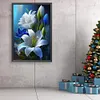(Big Size)Blue Flowers-Paint by Numbers Acrylic Painting 40*60CM(HOT)