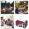 5D DIY Diamond Painting Handmade Crystal Square Tissue Box Kit (Zebra)