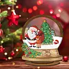 >SALE<Wooden Christmas Table Top Diamond Painting Ornament Kits Xmas Home Decor (H)