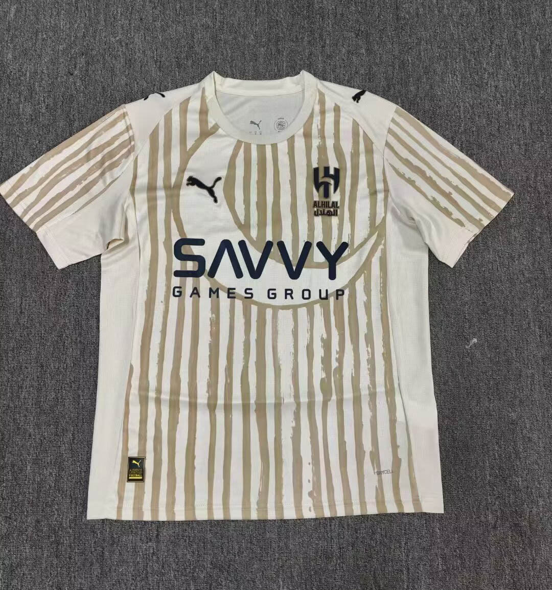 2025-2026 Al Hilal Club World Cup Away Football Shirt 1:1 Thai Quality Maxi Kit