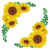 Diamonds Painting Sunflower Sticker Art Paster for Child Gift