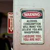 Warning - Vintage Metal Signs - 20*30cm/30*40cm - Warning