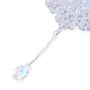 4pcs Window Hanger Double Sided Diamond Art Christmas Snowflake Wind Chimes Gift