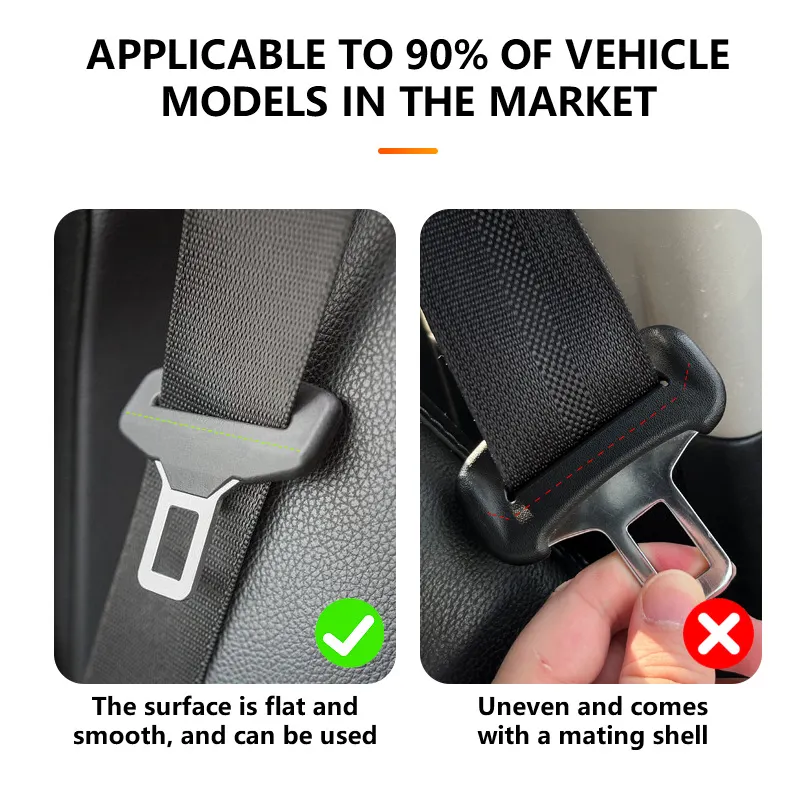 🔥Hot sale🔥Car seat belt buckle leather protective cover