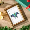 12pcs Butterfly-1 5D DIY Square Drill Diamond Painting Kits for Adults Beginners Home Decor Diamonds Paintings Gem Art 5.91x7.09in