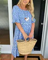 🌸Summer Specials🌸Elegant Polka Dot Midi Dress