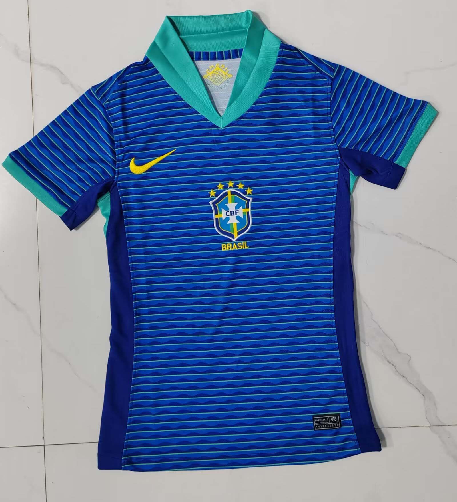 2024 Women Brazil Away-Football Shirt 1:1 Thai Quality