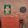 Brush Teeth Cat - Vintage Metal Signs - 20*30cm/30*40cm