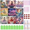 (US Local)9pcs/set Home-Special Shaped Diamond Painting Kit(30x30cm)