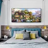 Garden Cottage - Full Round Diamond Painting(100x50cm)