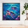 Sea Turtle -Full Square Diamond Painting(45x45cm)