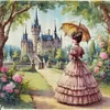 Vintage Victorian-11CT Stamped Cross Stitch 50*50cm