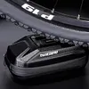 0.8L Bicycle Saddle Bag Reflective MTB Road Bike Seat Bag for Outdoor Cycling
