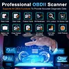 OBD2 Scanner Diagnostic Tool with Battery Tester Live Data Car Code Reader