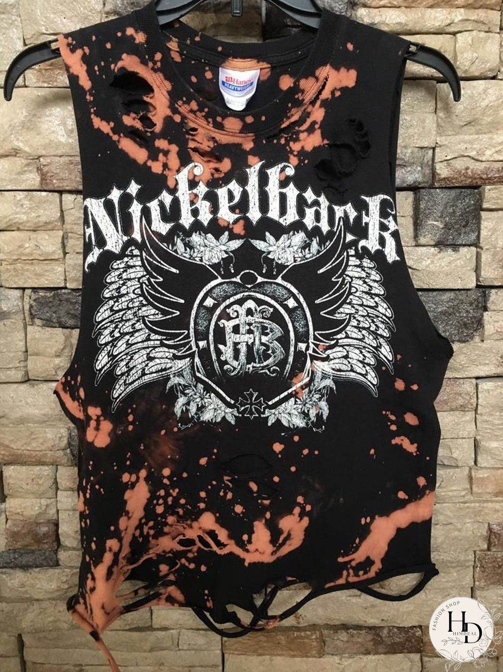 Black Round Neck Vintage Sleeveless Shirts & Tops