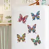 (US Local)8Pcs Butterfly Diamond Painting Fridge Magnet Diamond Art Magnets Decals Kit