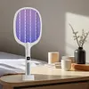 Bug Zapper Racket 2 in 1 Electric Fly Swatter Mosquito Killer for Indoor Outdoor