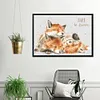 (Counted/Stamped) 11CT Fox - Cross Stitch 40*30cm/15.75*11.81in