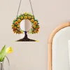 (US Local) DIY Tree Of Life Dream Catcher Hanging Mirror Diamond Art Kits for Wall