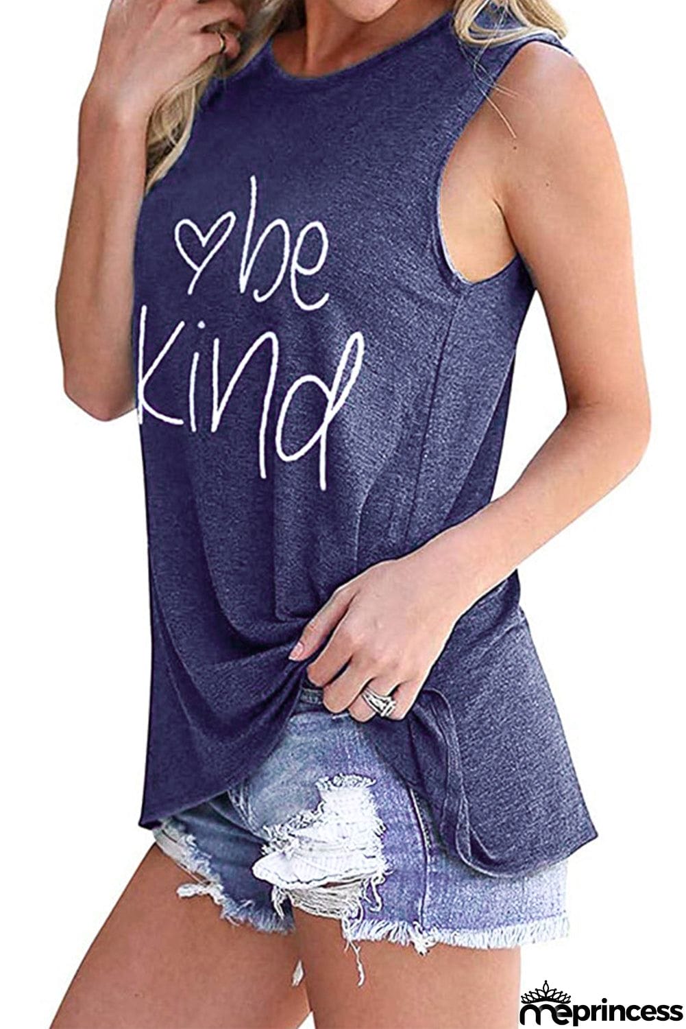Be Kind Wine Tank Top