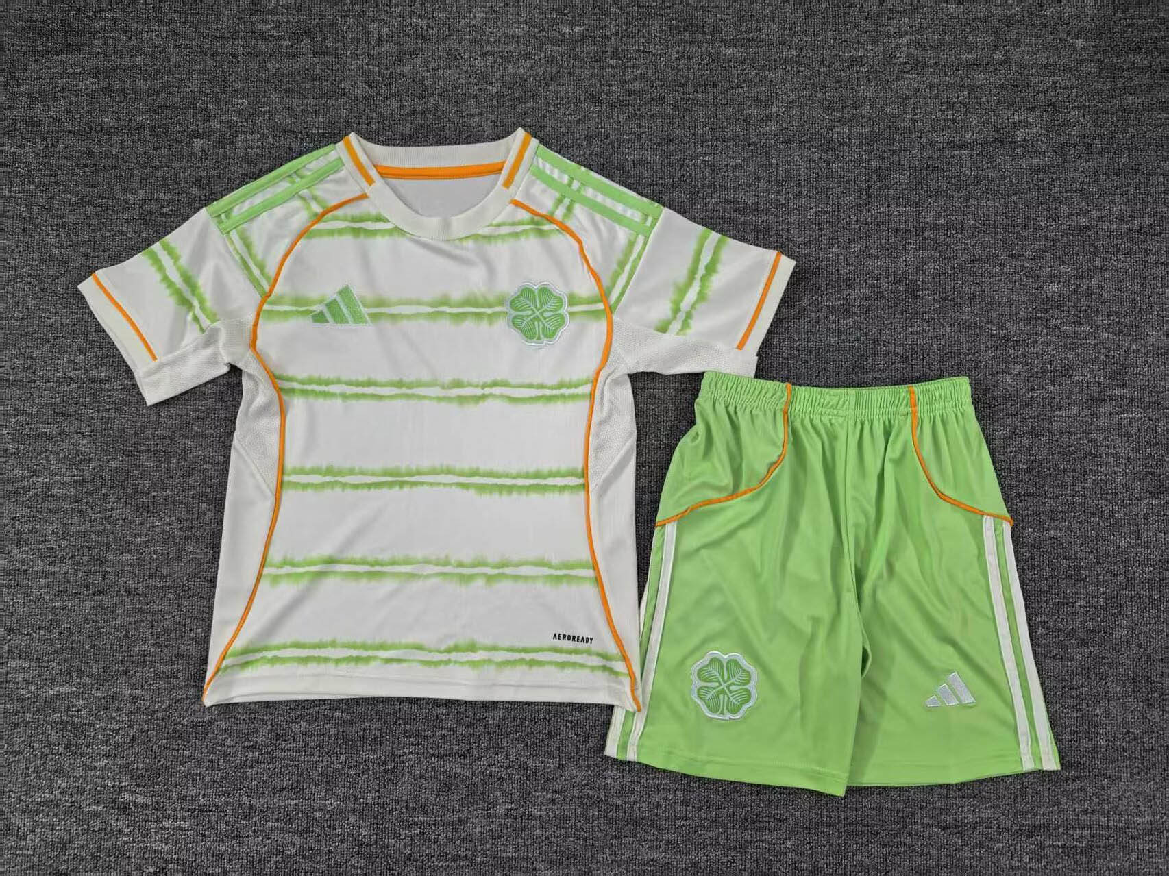 2025-2026 KIDS Celtic FC Third Away Football Shirt 1:1 Thai Quality Maxi Kit