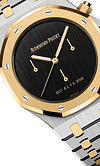 Silver Gold 904L Steel Black Dial - Watches - 41mm