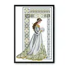 (Winter) (Counted/Stamped) 14CT Angel - Cross Stitch 36*52cm/14.17*20.47in(Brand)