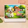 Diamond Painting Country Dog 2027 Paper Calendar Monthly Flip Tabletop Calendar Kit