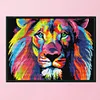 Lion-14CT Stamped Cross Stitch Kit(40*32cm)