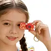 Thumb Camera with Long Battery Life Mini Camera Keychain Bag Charms with 1.47In IPS Screen 1440p 2K for Beginners Teens and Adults