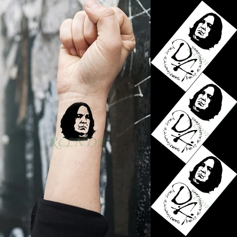 Waterproof Temporary Tattoo Sticker protector of Ancient Egypt Egyptian totem Anubis fake tatto flash tatoo for men women girl