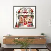 Christmas Shop - 11CT Counted Cross Stitch - 50*50cm - Xmas