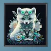 Diamond Painting -DIY Round Drill Dog(50x50cm)