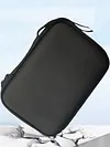Travel Carrying Storage Organizer with Mesh Pocket for Anbernic RG477M Handheld Game Console Scratchproof Box Storage Bag (Game Consoles Not Included) Protective Accessories