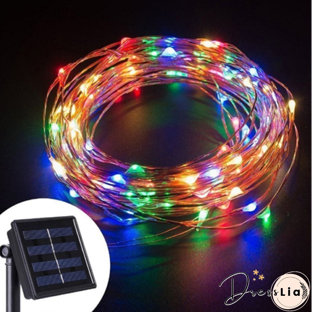 Solar String Fairy Lights 30M 300Led / 5M 50 Led Waterproof Outdoor Garland Solar Power Lamp Christmas For Garden Home Decoration