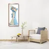 Colorful Dress Lady - Full Round Diamond Painting(30*60cm)