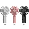 Umbrella Clip Fan Rechargeable Portable Handheld Fan for Home Office (Black)