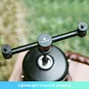 2-Head Aluminum Alloy Gas Tank Connection Lantern Bracket Camping Accessories